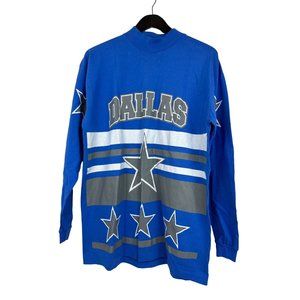 Vintage 90's NFL Dallas Cowboys Long Sleeve Men's Large Made in USA